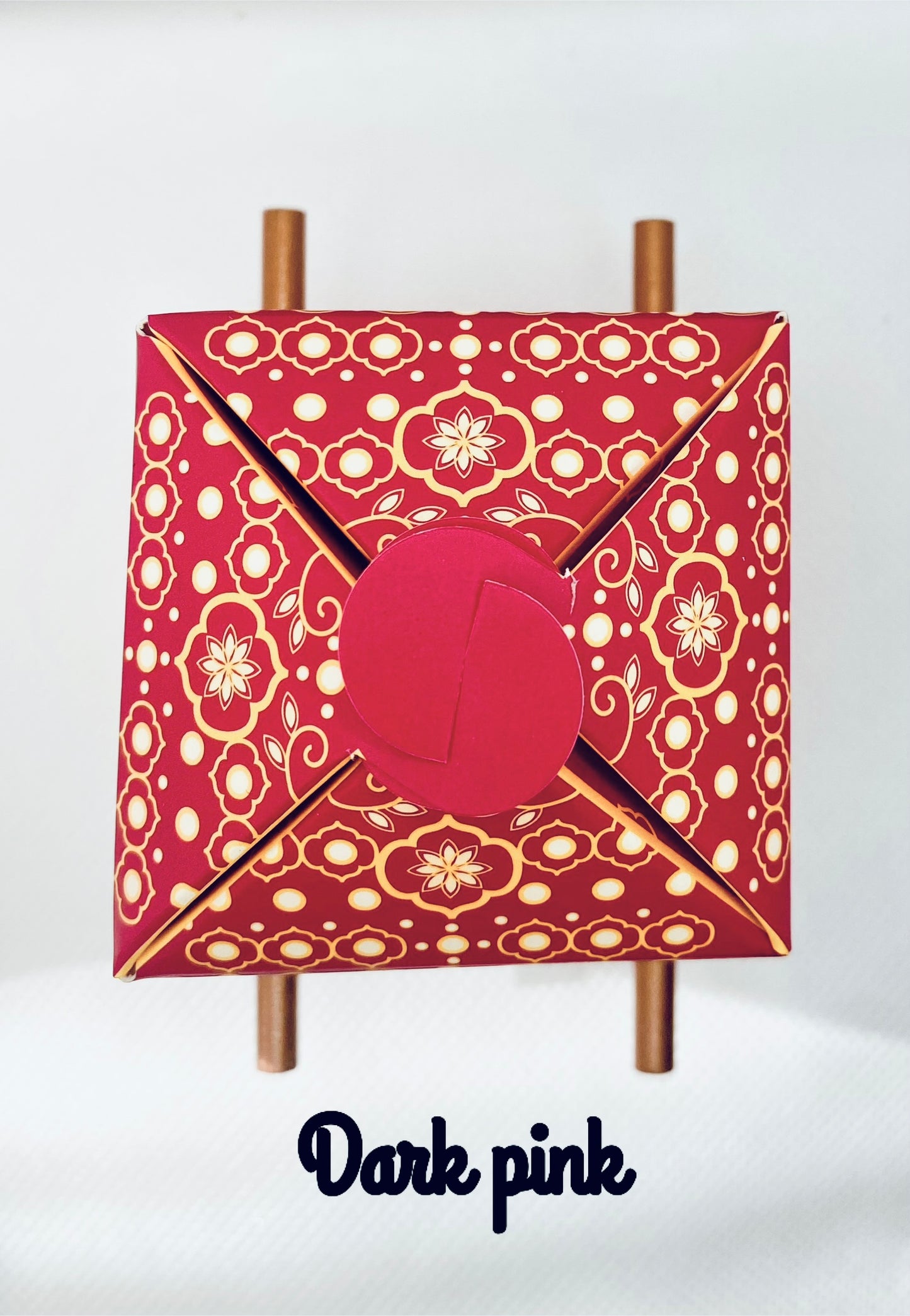 Pink dholi box