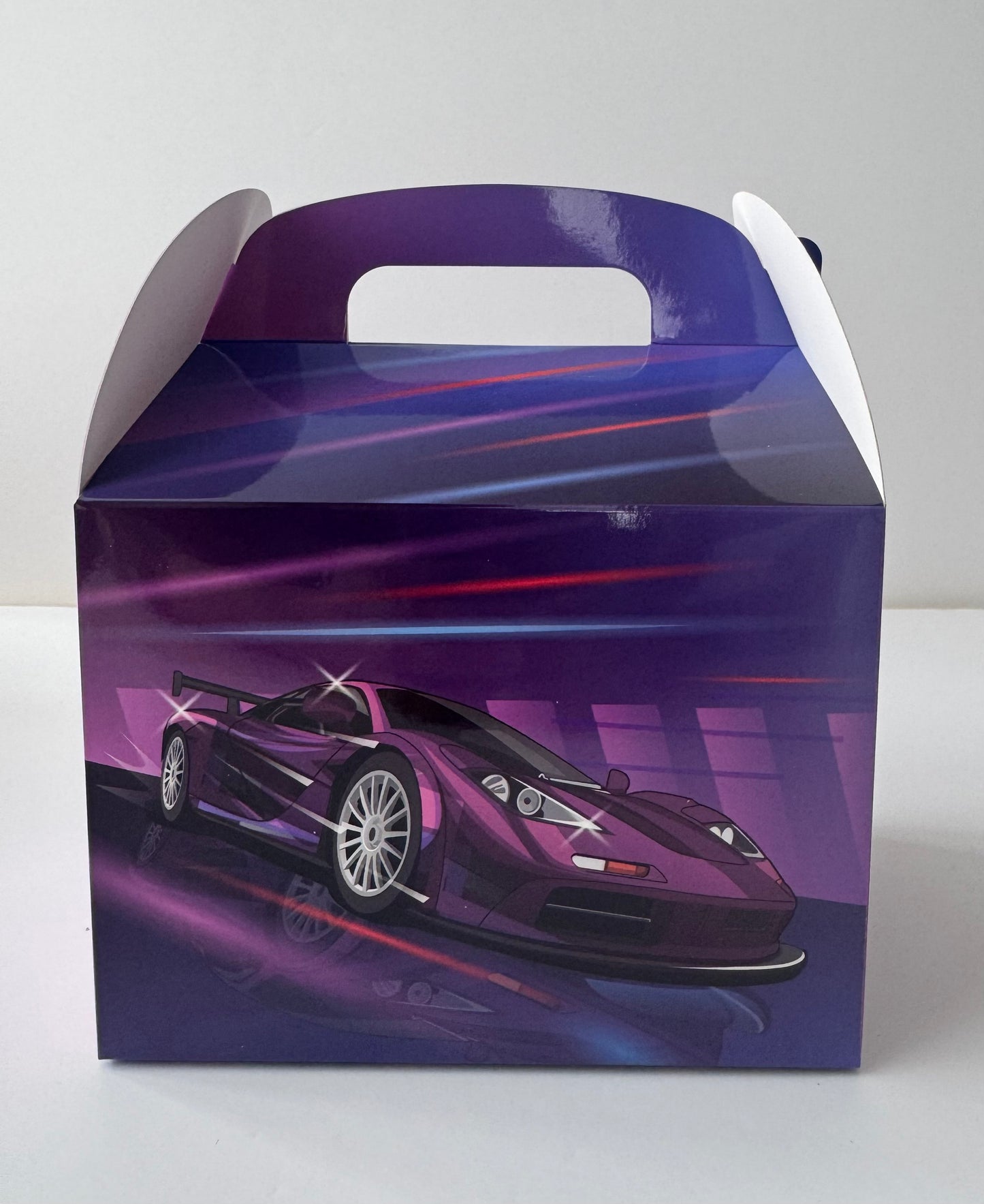 Car Favour Gable Boxes Sports Luxury Car Themed Favours : Birthday Favours