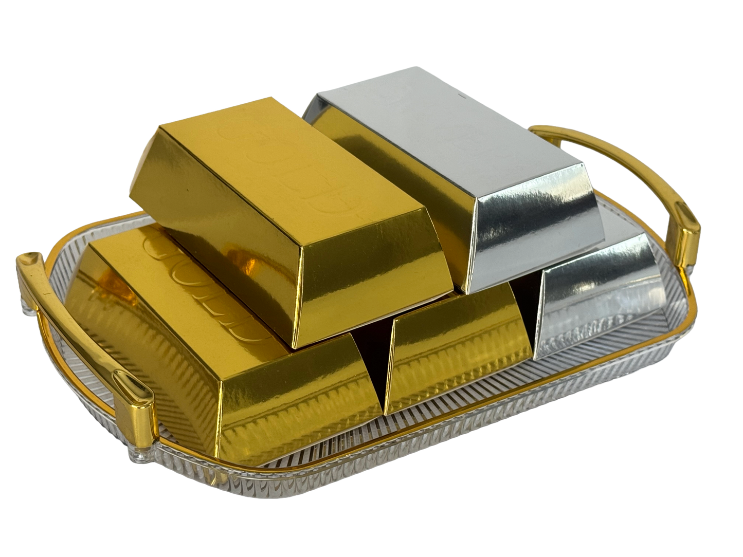 Pirate Party Treat Bag, Gold Bar, Silver Bar, Ignot Treasure Themed Favour Boxes Birthday Party Favour Boxes