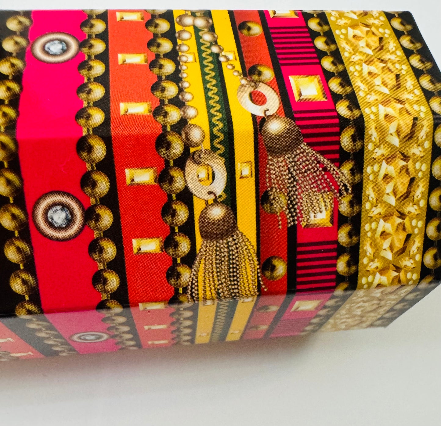 Dholki Favour Boxes, Bangle Mendhi Dhol Wedding Favours, Multicoloured