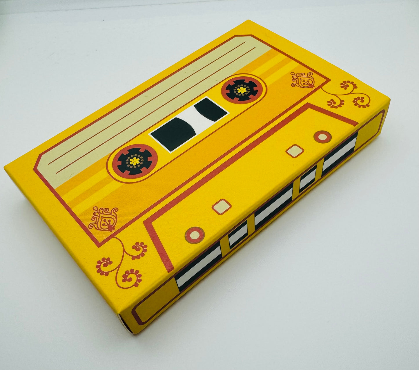 Cassette Tape Style Mehndi Dholki Wedding Favours Candy Boxes Sweets Gifts For Guest Pink Yellow Favours
