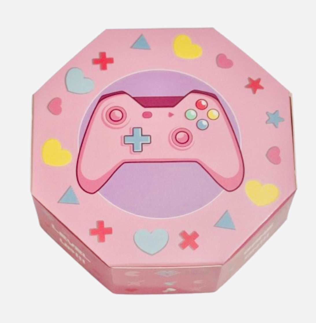 Pink Gamer Party Favours Box – Girls Gaming Birthday Party Treat Box – Video Game Controller Theme Birthday Favours – Level Up Party Decor