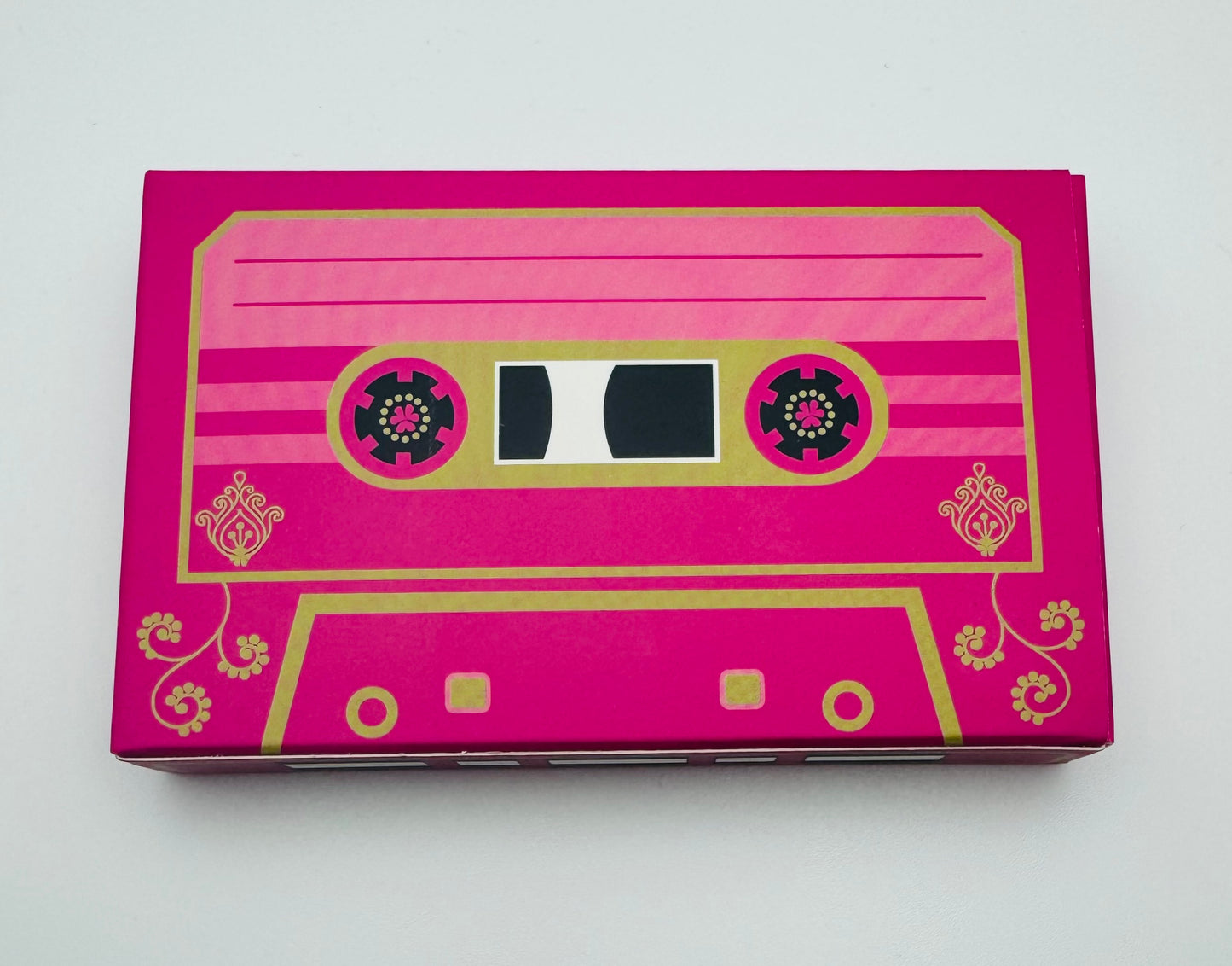 Cassette Tape Style Mehndi Dholki Wedding Favours Candy Boxes Sweets Gifts For Guest Pink Yellow Favours