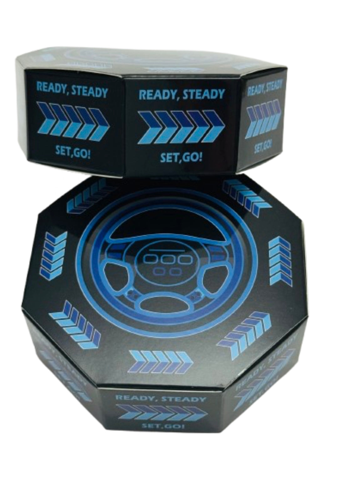 Black Racing Party Favour Box – Car Racing Birthday Treat Box – Ready Set Go Party Favours – Race Car Theme Decor