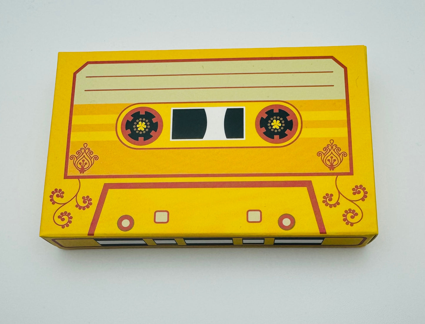 Cassette Tape Style Mehndi Dholki Wedding Favours Candy Boxes Sweets Gifts For Guest Pink Yellow Favours